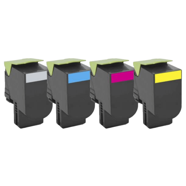 4 stk. XL Lexmark 702HK Printerpatron rabatpakke - Kompatibel