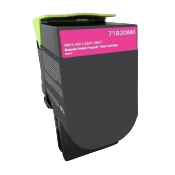 Lexmark 71B20M0 magenta Printerpatron - 2300 sider - Kompatibel