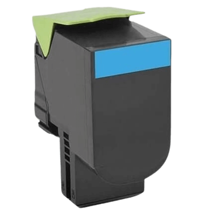 Lexmark 71B2HC0 cyan XL Printerpatron - 3500 sider - Kompatibel