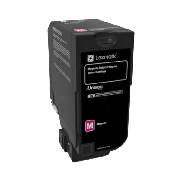 Lexmark 74C2SME magenta XL Printerpatron - 7000 sider - Original