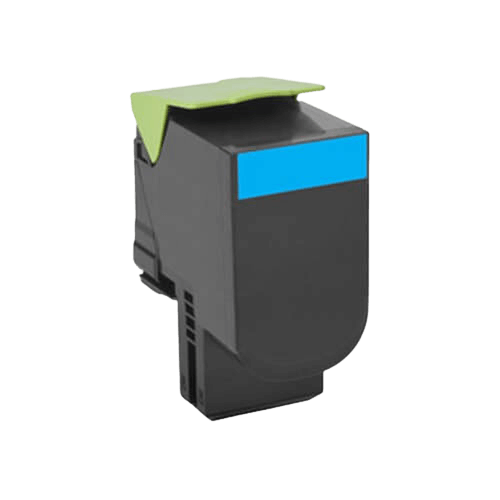 80C2HC0 Lexmark 802HC cyan XXL Printerpatron - 3000 sider - Kompatibel