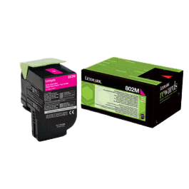 80C20M0 Lexmark 802M magenta Printerpatron - 1000 sider - Original