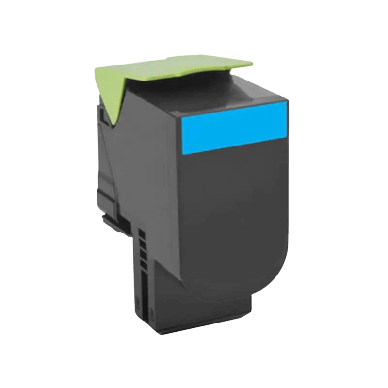 80C2SC0 Lexmark 802SC cyan XL Printerpatron - 2000 sider - Kompatibel