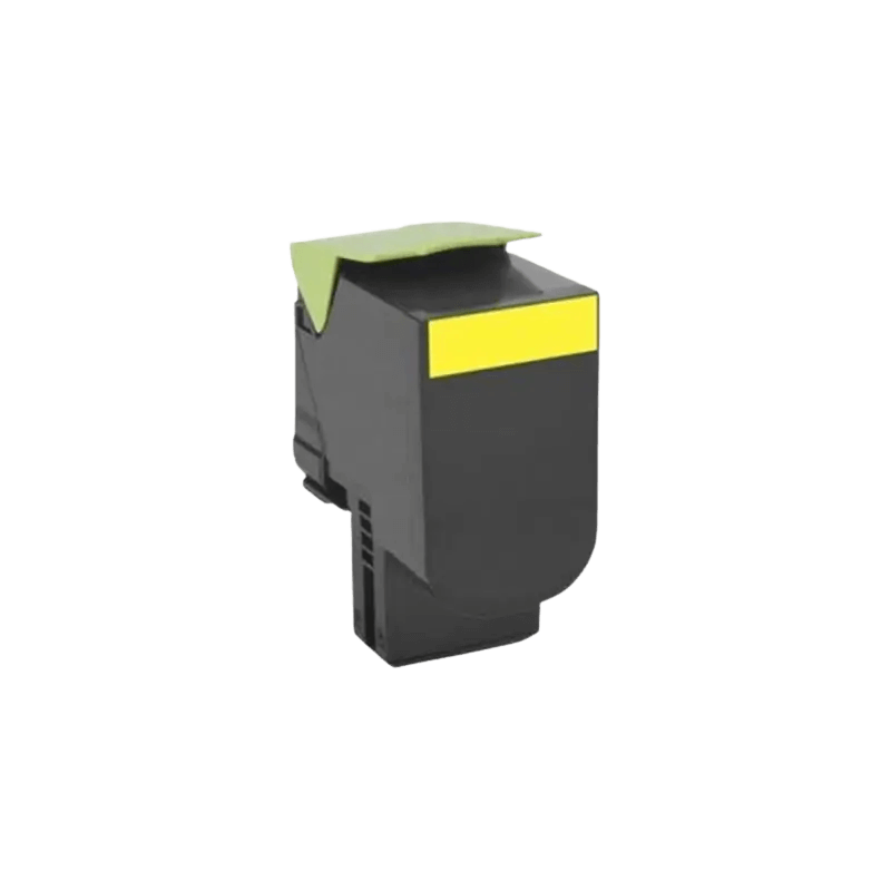 80C2SY0 Lexmark 802SY gul XL Printerpatron - 2000 sider - Kompatibel