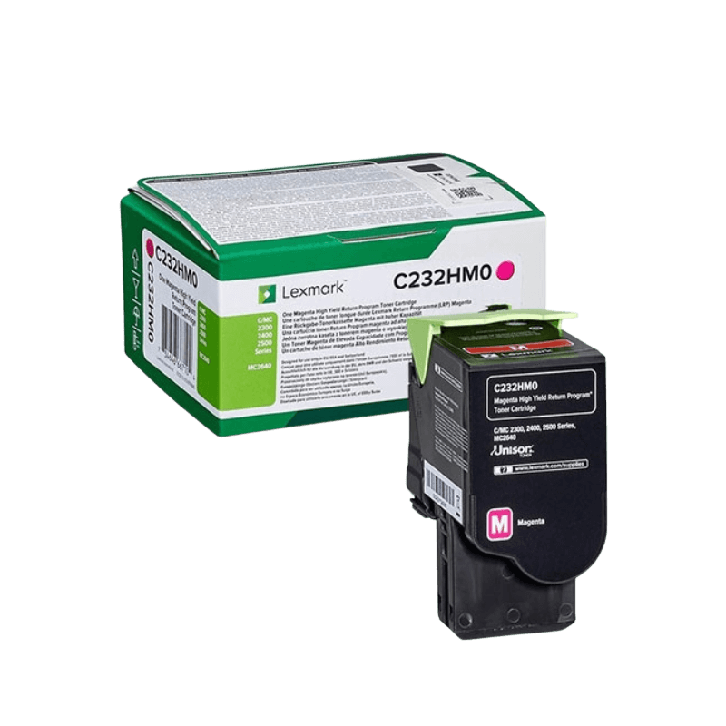 Lexmark C232HM0 magenta XL Printerpatron - 2300 sider - Original
