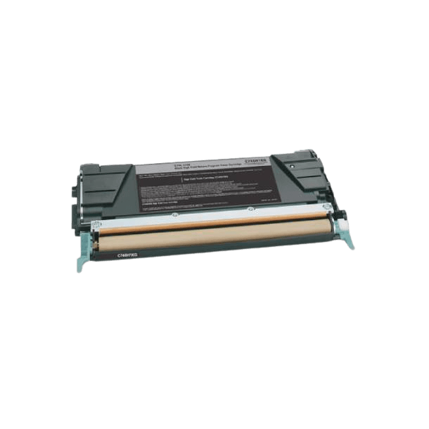 C746H1KG Lexmark C746 sort Printerpatron - 12000 sider - Kompatibel