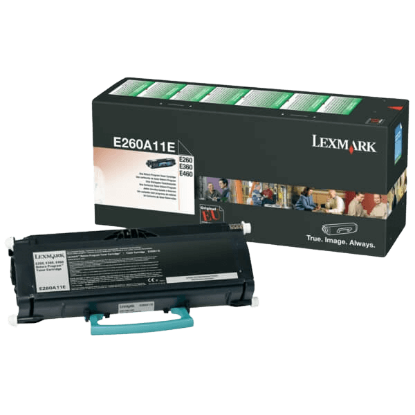 Lexmark E260A11E / E260A21E / E260A80G sort Printerpatron - 3500 sider - Original