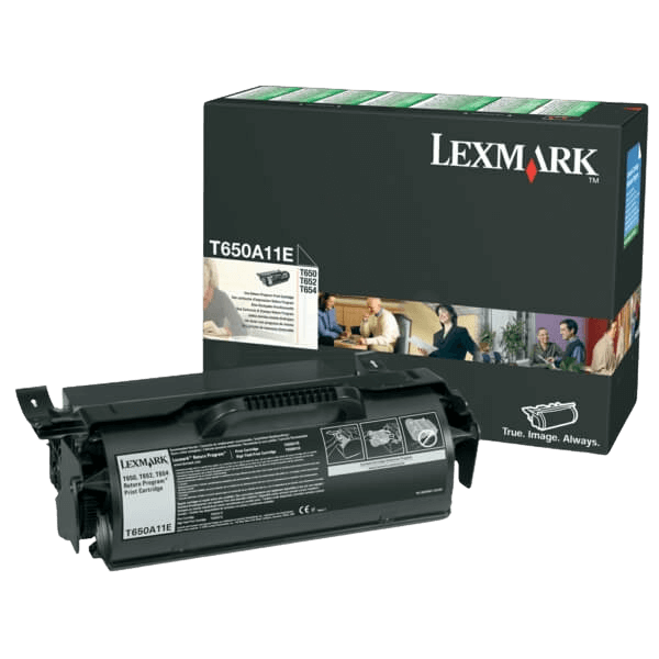 Lexmark T650A11E / T650A21E sort Printerpatron - 7000 sider - Original