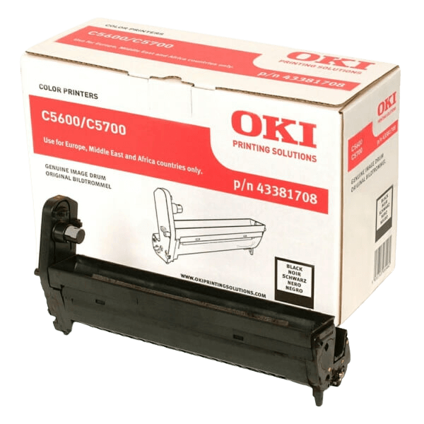 OKI 43381708 sort Printerpatron - 20000 sider - Original