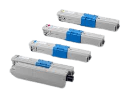 4 stk. OKI 44973536 Printerpatron rabatpakke - Kompatibel