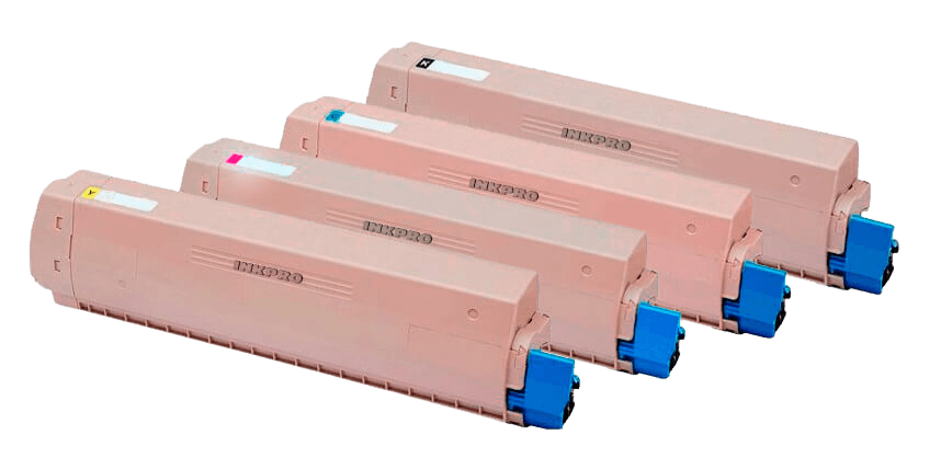 4 stk. OKI 45862840 Printerpatron rabatpakke - Kompatibel