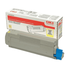 OKI 46471101 gul Printerpatron - 7000 sider - Original