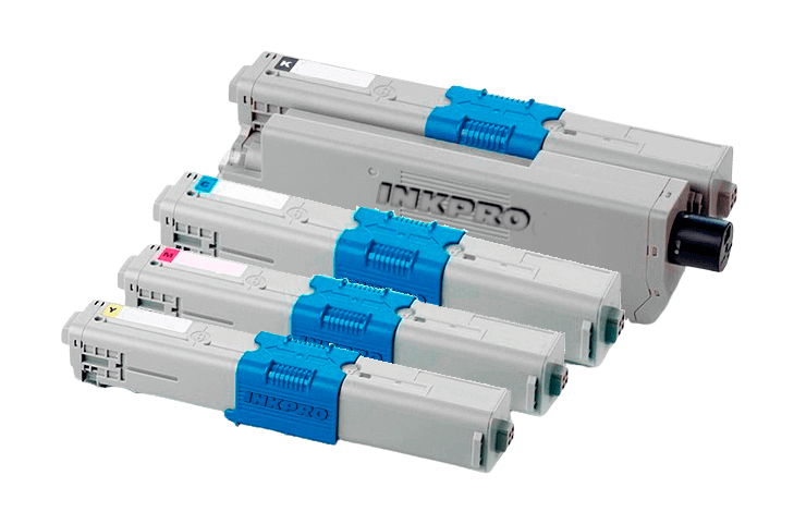 4 stk. XL OKI 46490608 Printerpatron rabatpakke - Kompatibel