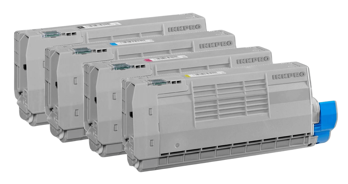 4 stk. OKI 46507616 Printerpatron rabatpakke - Kompatibel