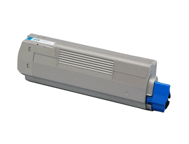 46507507 OKI C 612 cyan Printerpatron - 6000 sider - Kompatibel