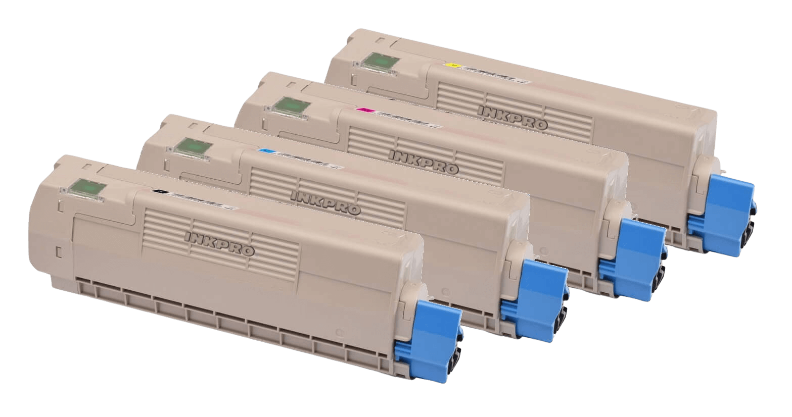 4 stk. OKI C 612 Printerpatron rabatpakke - Kompatibel