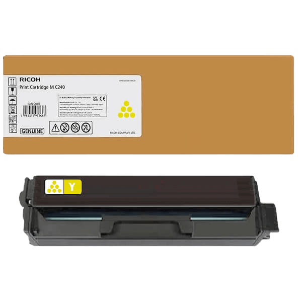 Ricoh 408454 gul Printerpatron - 4500 sider - Original