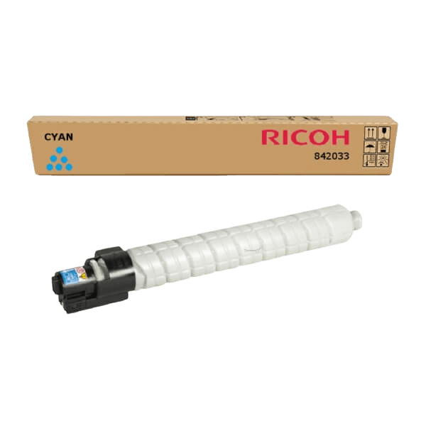 888643, 842033, 884949 Ricoh DT3000 C cyan Printerpatron - 12500 sider - Original