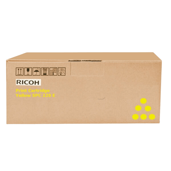 407643 / 406055 Ricoh TYPE SP C 220 E gul Printerpatron - 2000 sider - Original