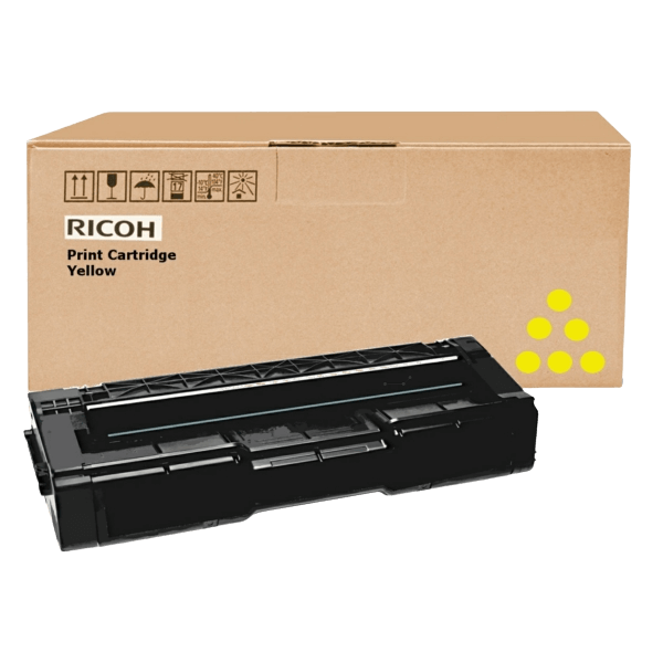 406482 / 407635 Ricoh TYPE SPC 310 HE gul XL Printerpatron - 6000 sider - Original