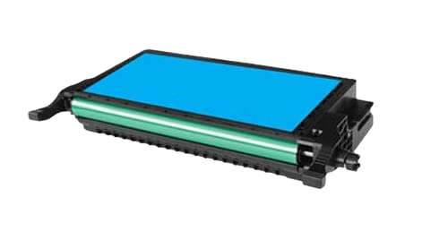 ST885A Samsung CLP-C660B cyan XL Printerpatron - 5000 sider - Kompatibel