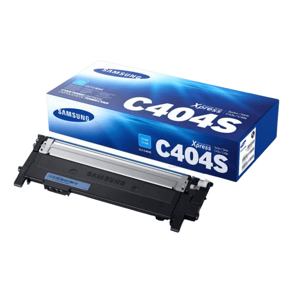 ST966A Samsung CLT-C404S cyan Printerpatron - 1000 sider - Original