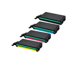 4 stk. XL Samsung CLT-K5082L Printerpatron rabatpakke - Kompatibel