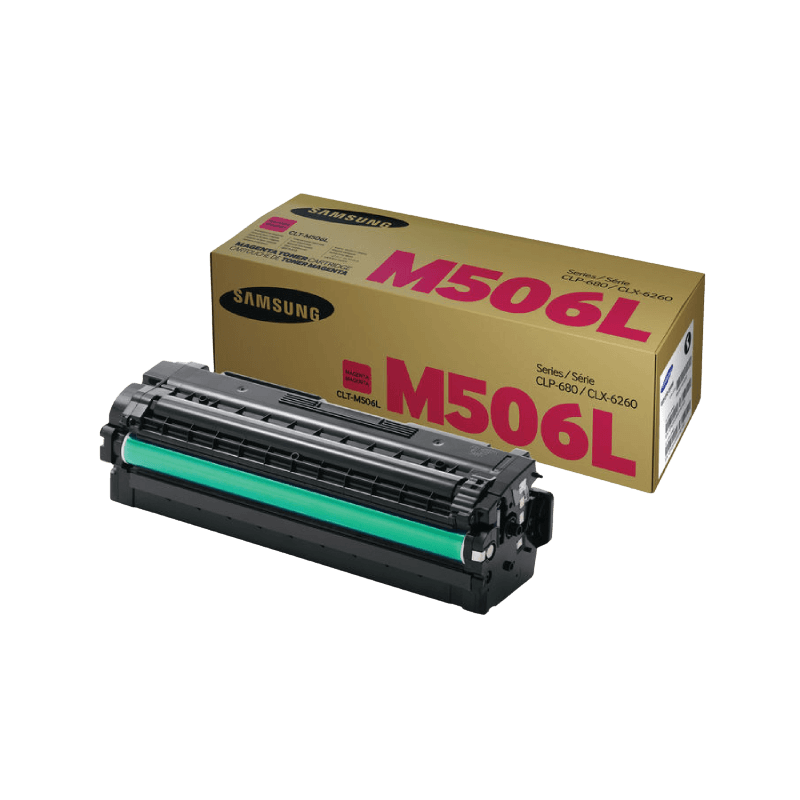 SU305A Samsung CLT-M506L magenta XL Printerpatron - 3500 sider - Original