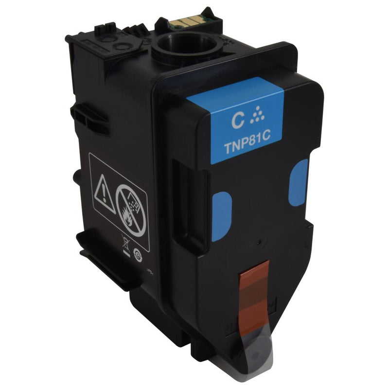 AAJW451 Konica Minolta TNP-81C cyan toner - 9000 sider - Kompatibel