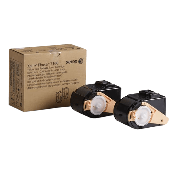 Xerox 106R02604 gul twin pack Printerpatron - 9000 sider - Original