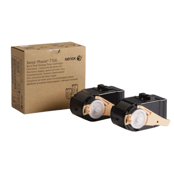 Xerox 106R02605 sort twin pack Printerpatron - 10000 sider - Original