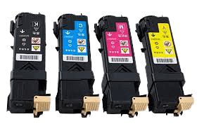 4 stk. Xerox Phaser 6125 Printerpatron rabatpakke - Kompatibel